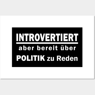 Politik Wirtschaft Männer lustiger Spruch Posters and Art